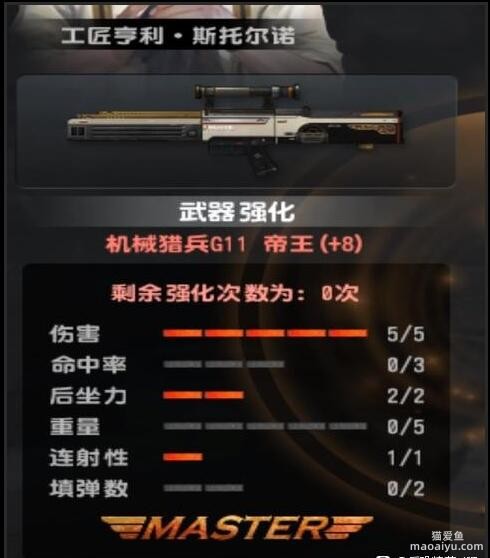 反恐精英CSOL机械猎兵G11和 黄金猎兵怎么强化+8最好？-猫咪网络