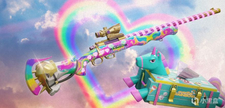 绝地求生PUBG升级武器彩虹小马-M24爆料：画风大变 荧光炫彩-猫咪网络