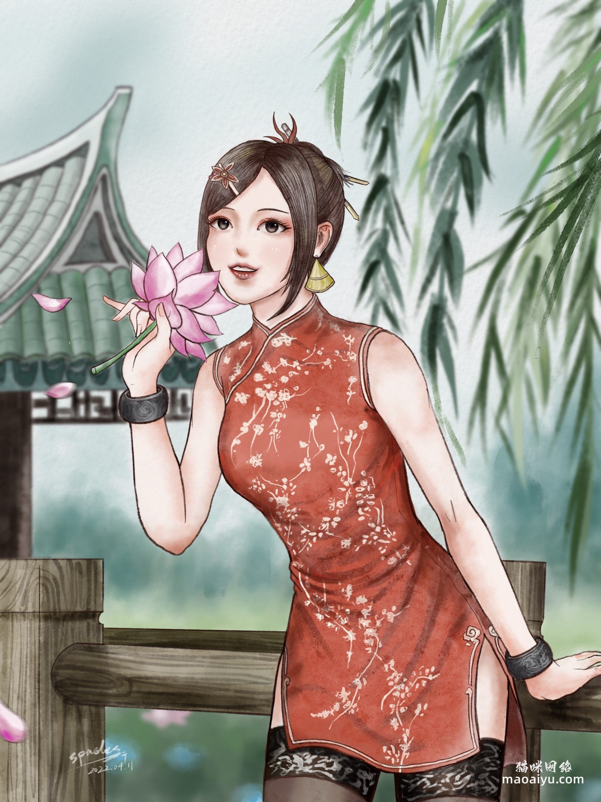 CSOL游戏人物梦瑶高清壁纸-猫咪网络