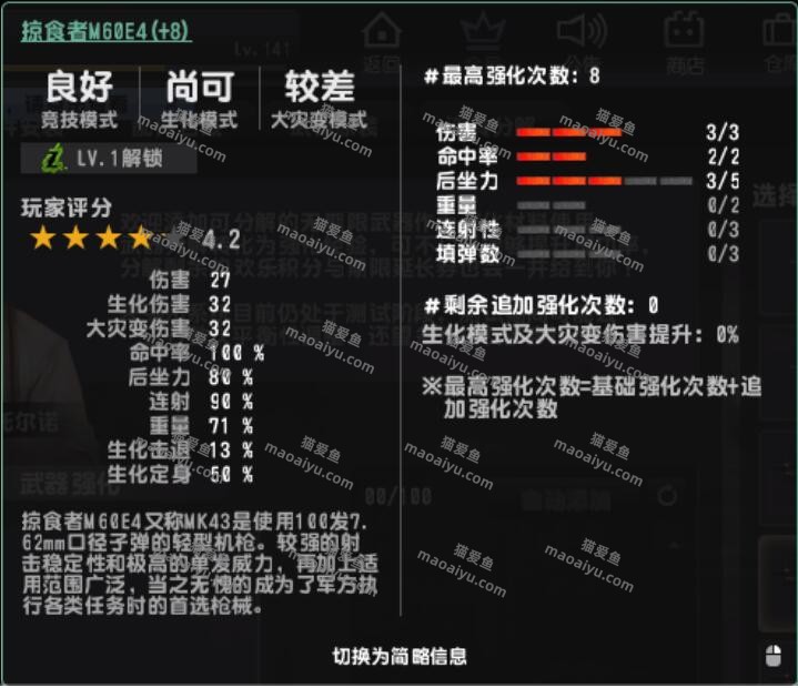 《CSOL》+8掠食者3伤害2命中3后坐力属性评测-猫咪网络