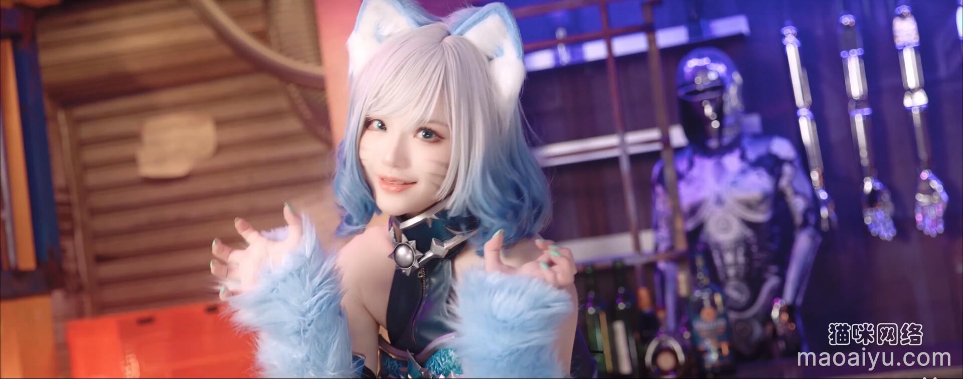 《CSOL》狼魂娜塔莉亚cosplay真人角色扮演第2期-猫咪网络