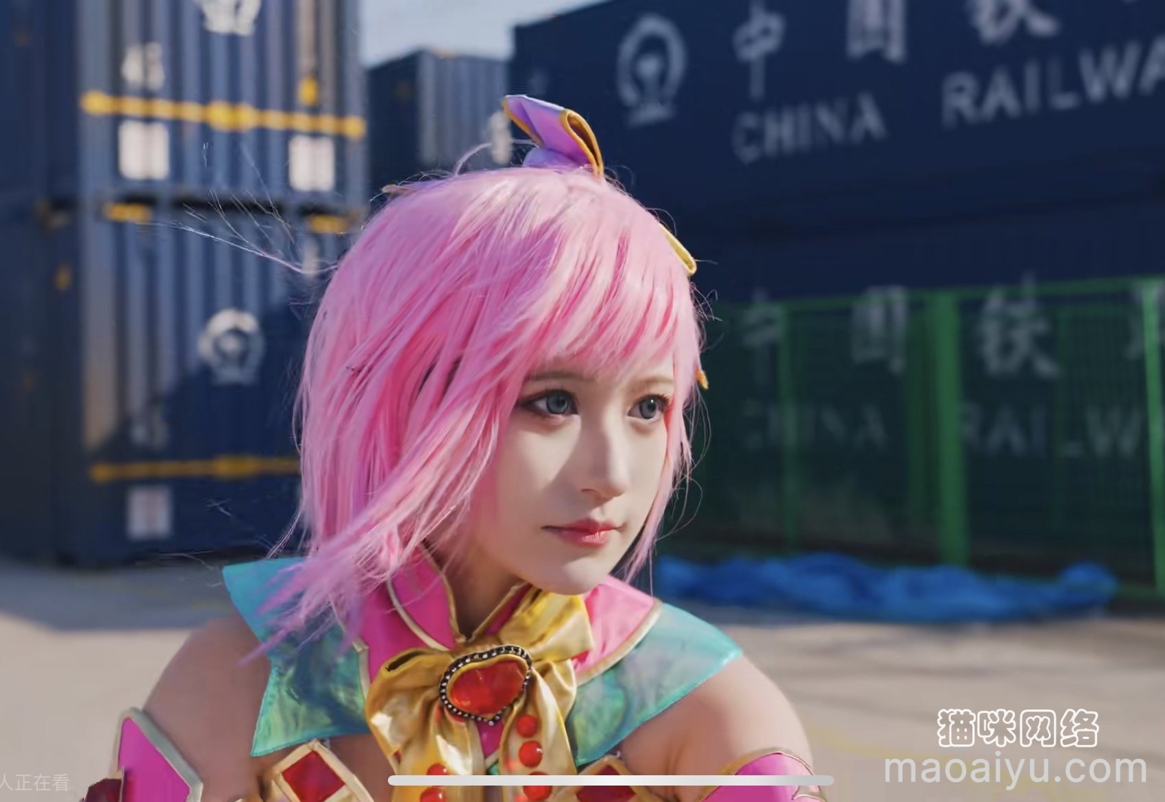 《CSOL》蜜桃奈奈cospay真人扮演-猫咪网络