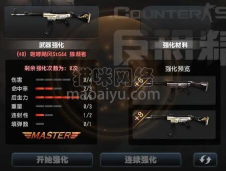 CSOL关于武器强化加点说明介绍-猫咪网络