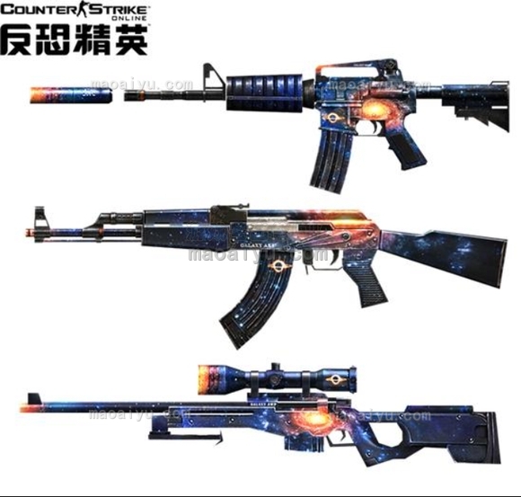 CSOL绚烂银河彩漆有多少把武器-猫咪网络