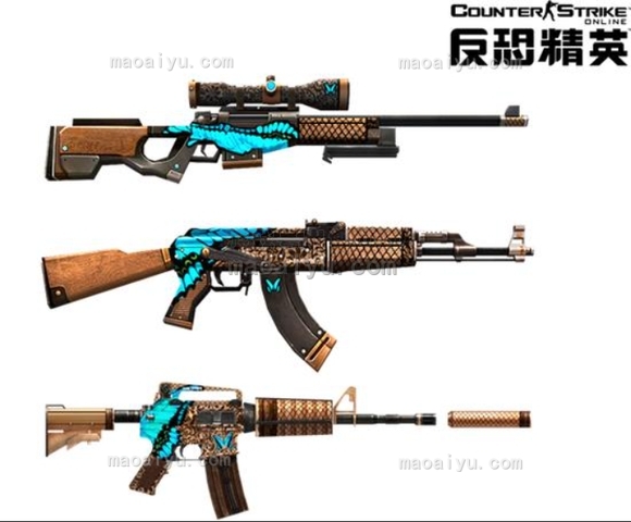 CSOL智云蝶舞彩漆有多少把武器-猫咪网络