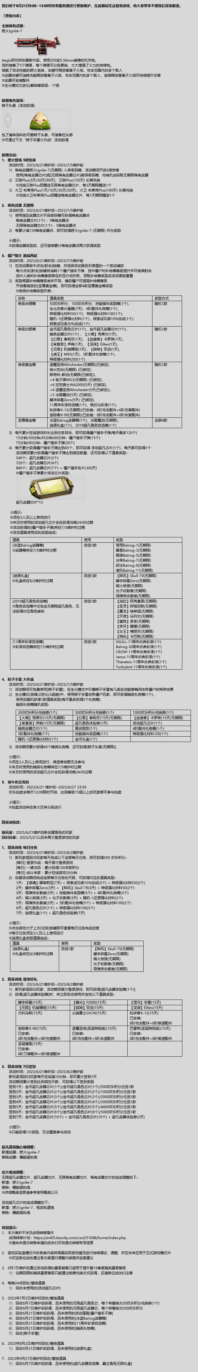 《CSOL》月日更新内容-猫咪网络
